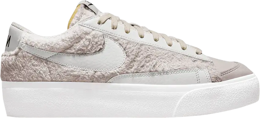  Nike Wmns Blazer Low Platform &#039;Light Bone&#039;