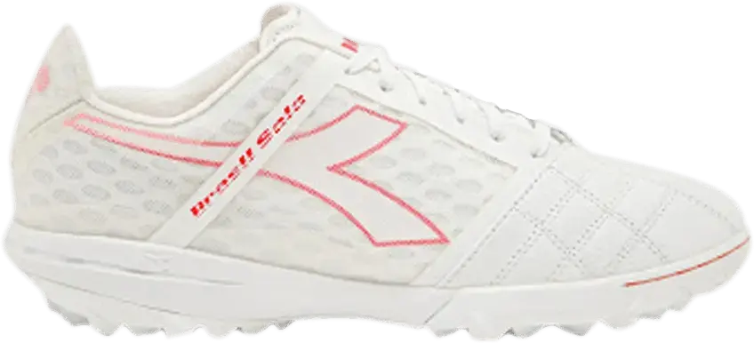  Diadora Brasil Sala TF &#039;White Fluo Red&#039;