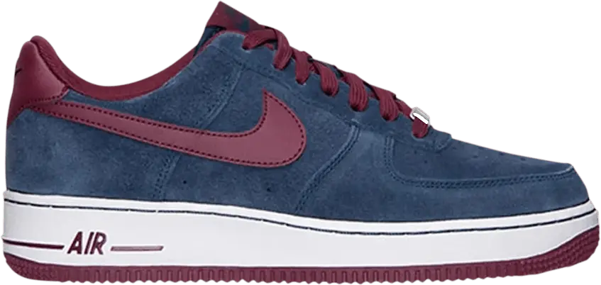  Nike Air Force 1 Low &#039;Midnight Navy Deep Garnet&#039;