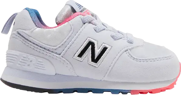  New Balance 574 Toddler &#039;Silent Grey White&#039;