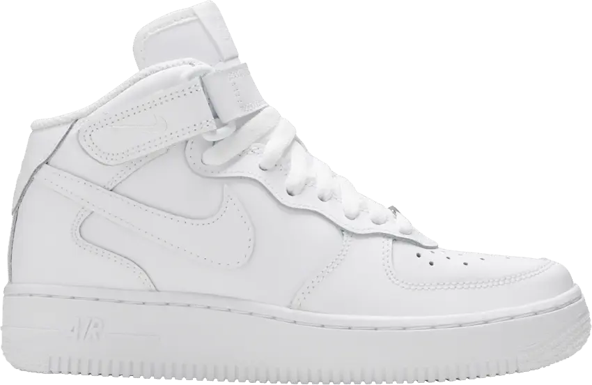  Nike Air Force 1 Mid &#039;06 GS &#039;White&#039;