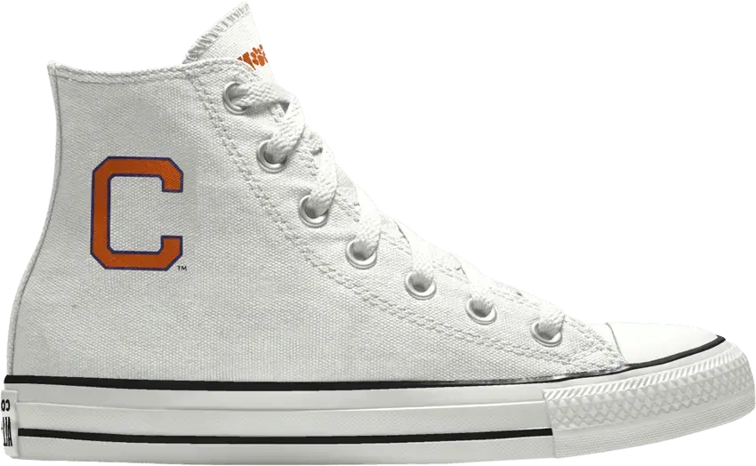  Converse Chuck Taylor All Star High &#039;Clemson Tigers&#039; By You