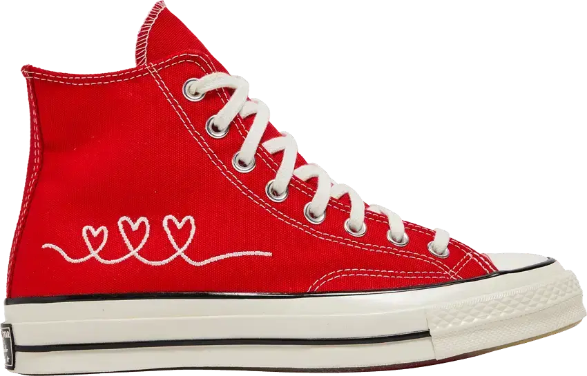  Converse Chuck Taylor All-Star 70 Hi Made With Love Red