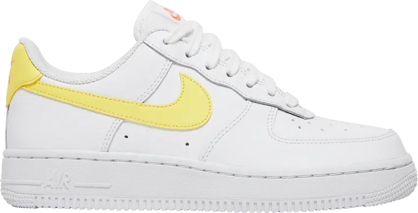  Nike Air Force 1 Low &#039;07 White Citron (Women&#039;s)