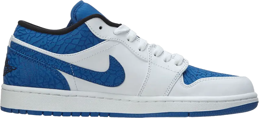  Air Jordan 1 Retro Low &#039;White Sport Blue&#039;