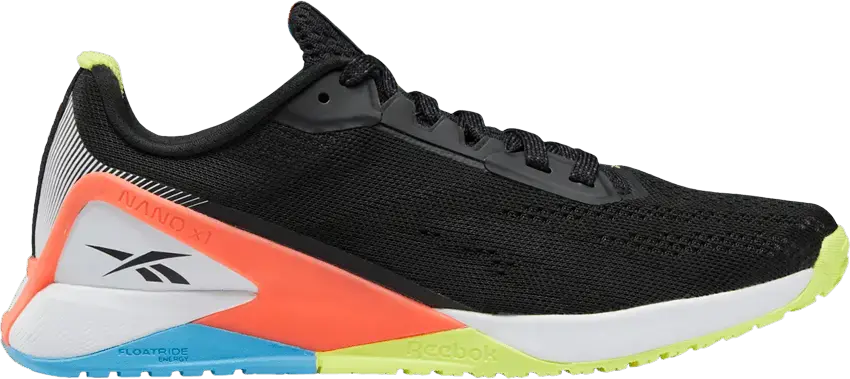  Reebok Nano X1 Black Orange Flare (Women&#039;s)