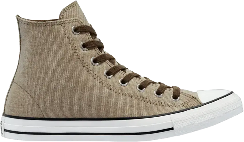  Converse Chuck Taylor All Star High &#039;Washed Canvas - Nomad Khaki&#039;