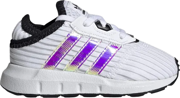  Adidas Swift Run X Infant &#039;White Iridescent&#039;