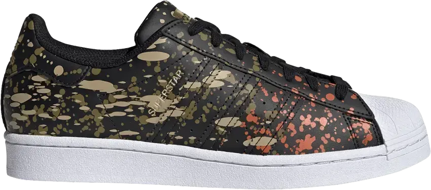  Adidas adidas Superstar Splashes, Splatter and Drips Black