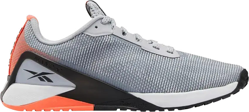  Reebok Nano X1 Grit Grey Orange Flare