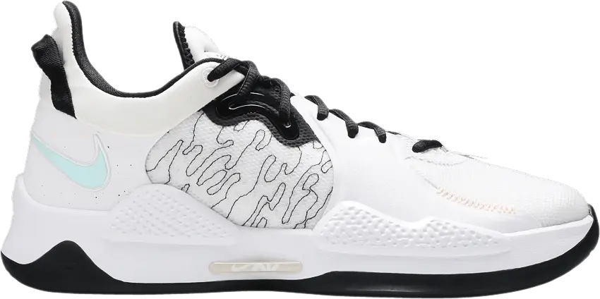  Nike PG 5 &#039;White Black&#039;