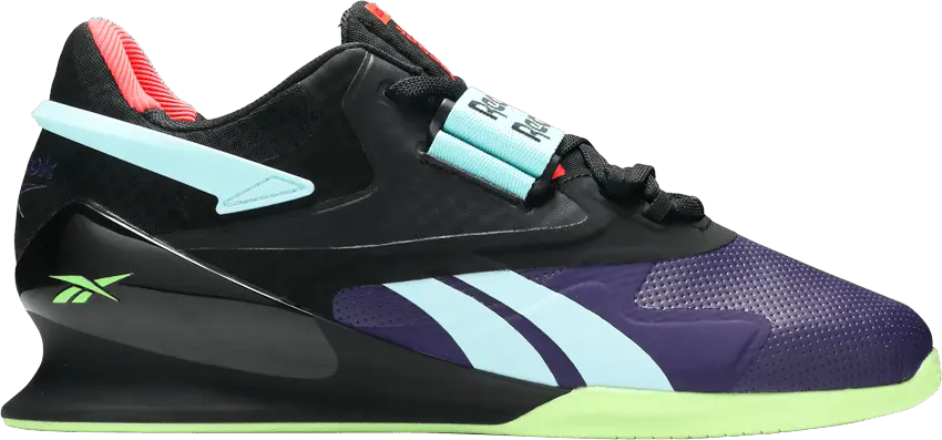  Reebok Legacy Lifter 2 Black Neon Mint