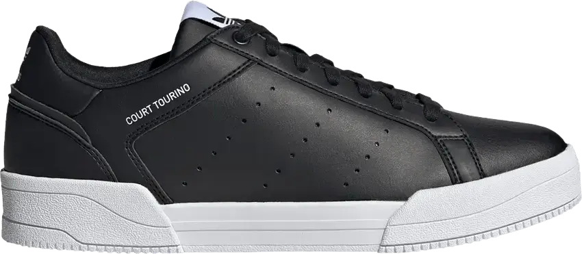  Adidas Court Tourino &#039;Black White&#039;