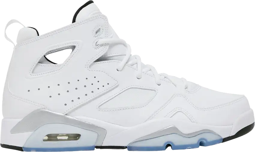  Jordan Flight Club 91 White Metallic Silver