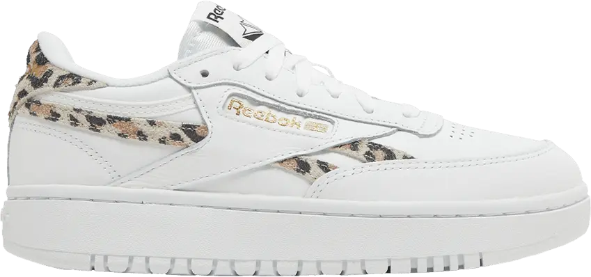  Reebok Club C Double Cheetah (Women&#039;s)