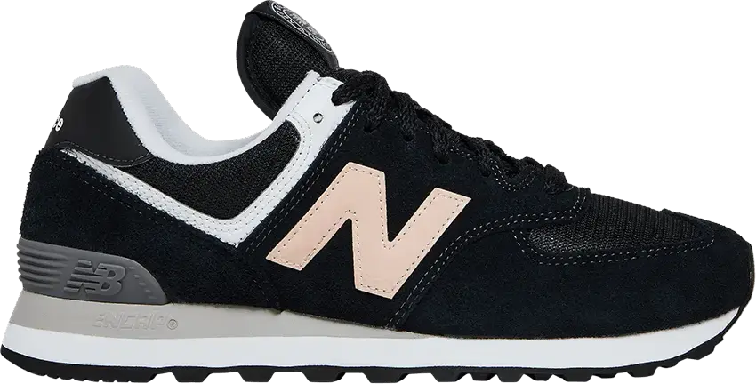  New Balance Wmns 574 &#039;Black Oyster Pink&#039;