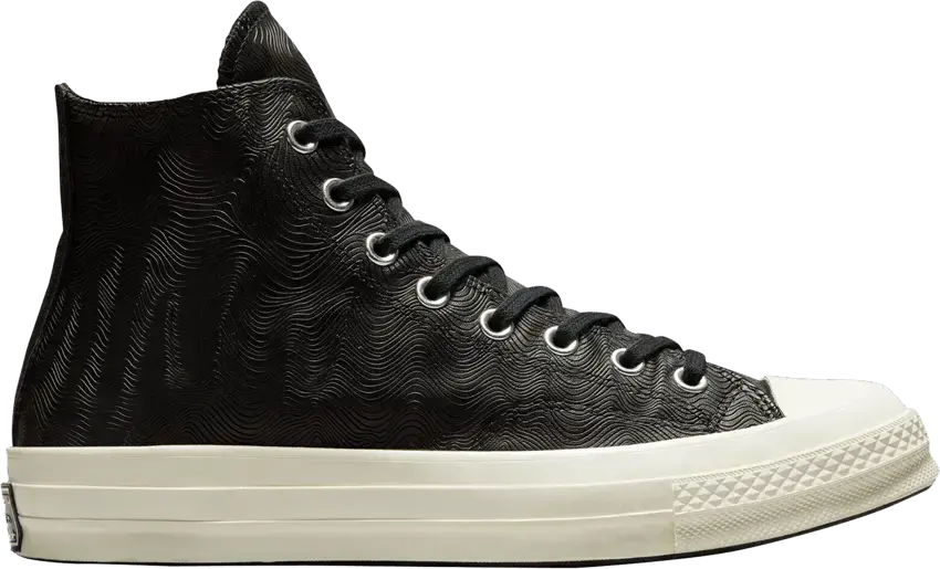  Converse Chuck 70 High &#039;Black Embossed&#039;