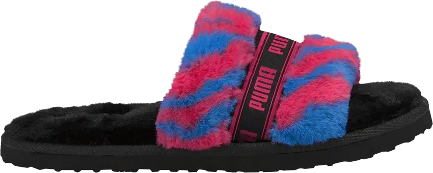  Puma Wmns Fluff Slide &#039;Wild - Beetroot Purple&#039;