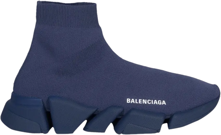  Balenciaga Wmns Speed 2.0 Sneaker &#039;Dark Navy&#039;