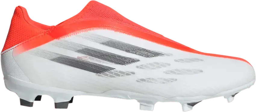  Adidas X Speedflow.3 Laceless FG &#039;White Solar Red&#039;