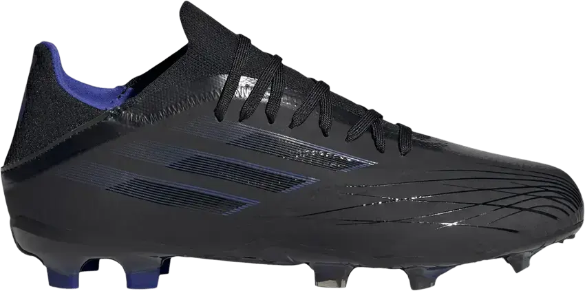  Adidas X Speedflow.1 FG J &#039;Black Sonic Ink&#039;