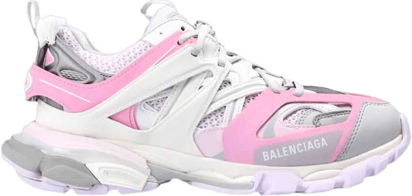  Balenciaga Wmns Track Sneaker &#039;Grey Pink White&#039;