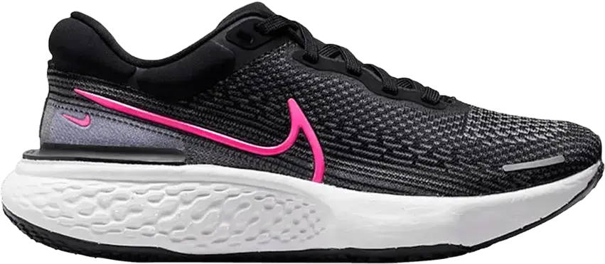  Nike ZoomX Invincible Run Flyknit Black Hyper Pink (Women&#039;s)