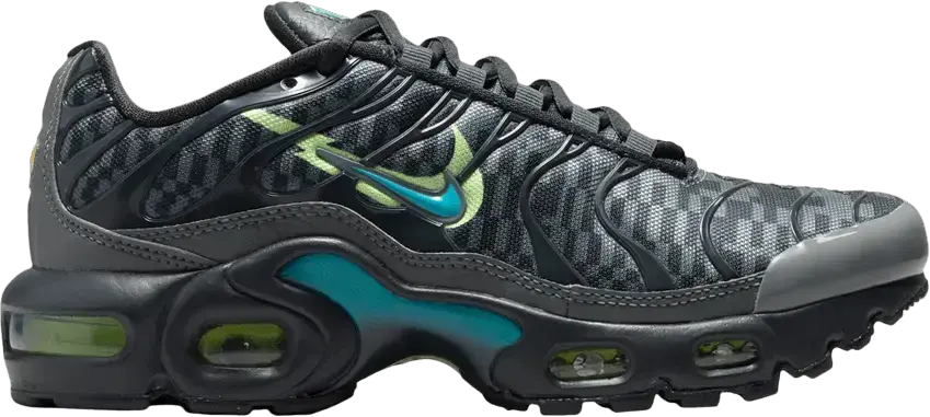  Nike Air Max Plus Smoke Grey Lime Glow (GS)