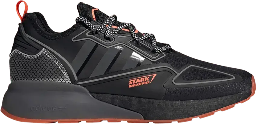  Adidas adidas ZX 2K Boost Marvel Stark Industries Black