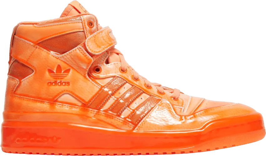  Adidas adidas Forum Hi Jeremy Scott Dipped Orange
