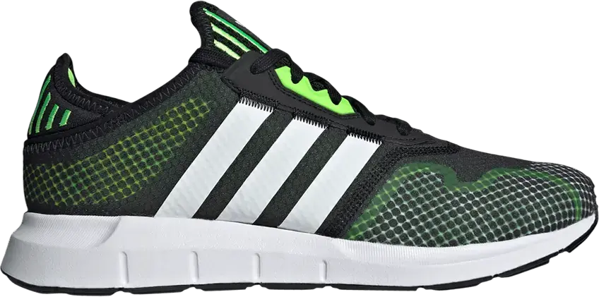 Adidas adidas Swift Run X Black Solar Green