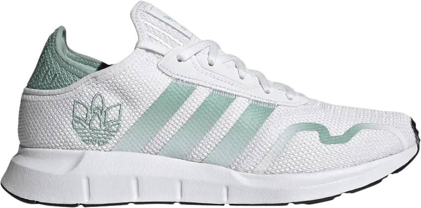  Adidas adidas Swift Run X White Hazy Green