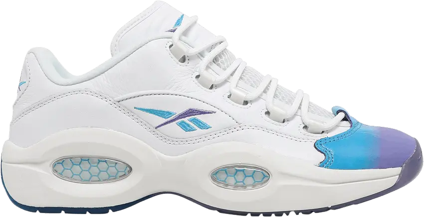  Reebok Question Low Radiant Aqua Hyper Purple