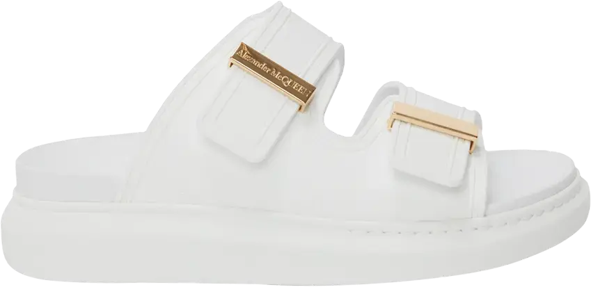  Alexander Mcqueen Alexander McQueen Wmns Hybrid Slide &#039;Ivory&#039;