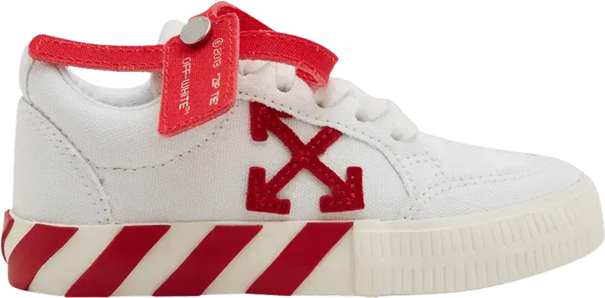  Off-White Vulc Sneaker Low Kids &#039;White Red&#039;