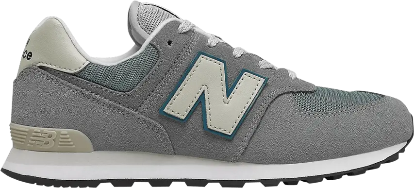  New Balance 574 Little Kid &#039;Grey Sky Blue&#039;