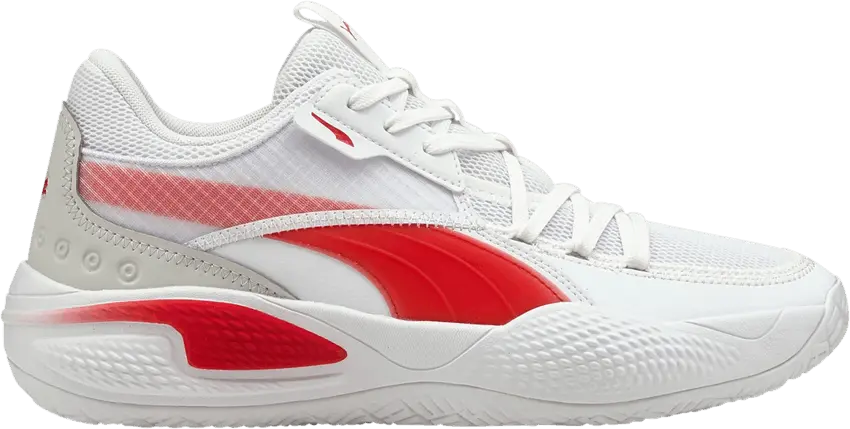  Puma Court Rider Team &#039;White High Risk Red&#039;