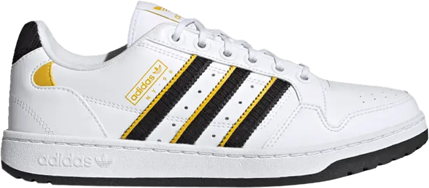  Adidas New York 90 Stripes &#039;White Hazy Yellow&#039;