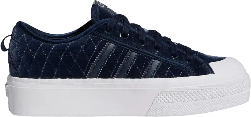  Adidas Wmns Nizza Platform Low &#039;Blue&#039;