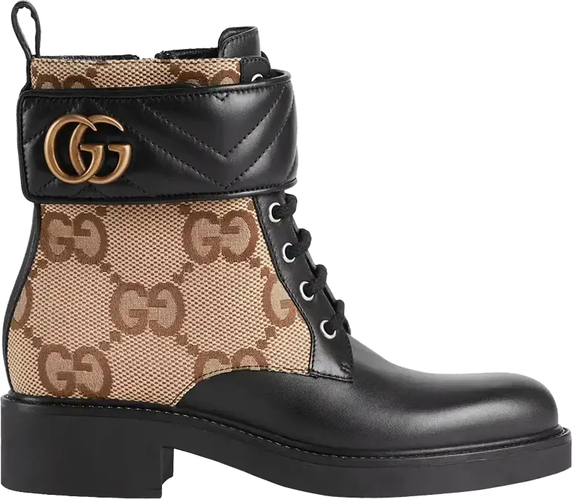  Gucci Wmns Ankle Boot &#039;Double G - Beige&#039;
