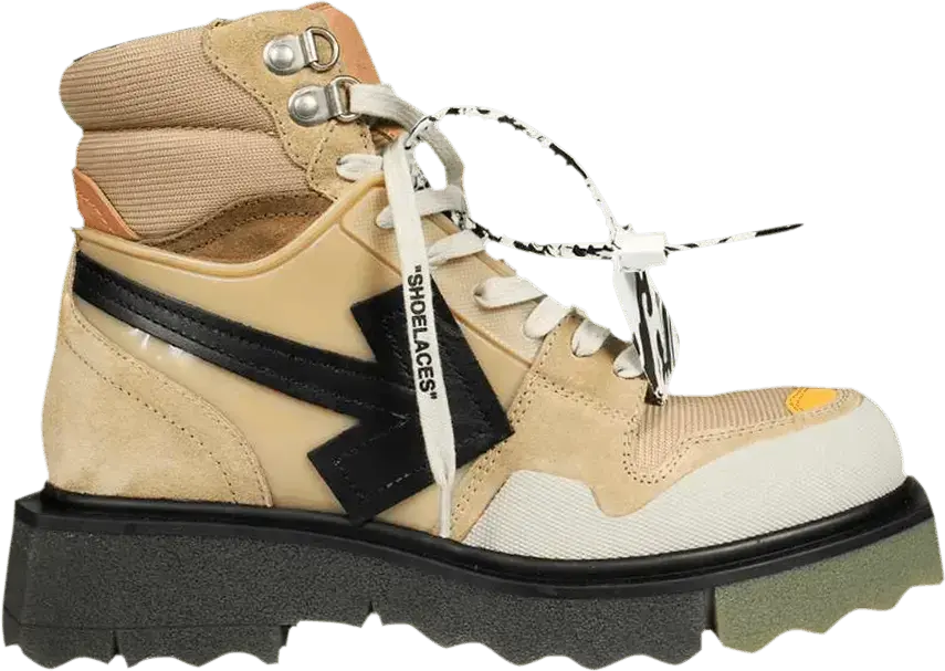 Off-White Hiking Sneaker Boot &#039;Beige&#039;