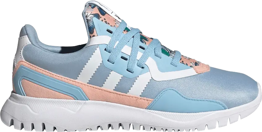  Adidas Her Studio London x Original Flex Big Kid &#039;Colorful Blossoms&#039;