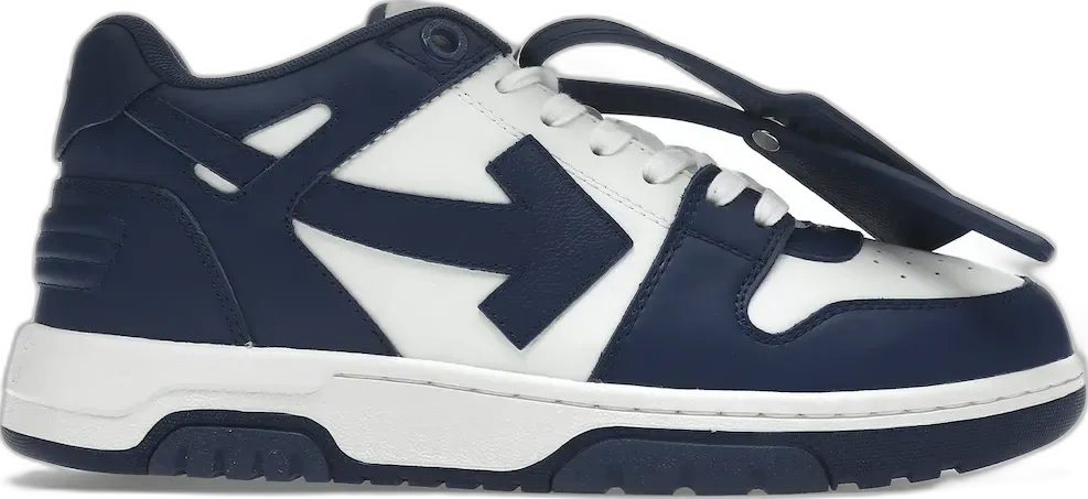 Off-White &quot;OFF-WHITE Out Of Office &quot;&quot;OOO&quot;&quot; Low Tops Dark Blue White&quot;