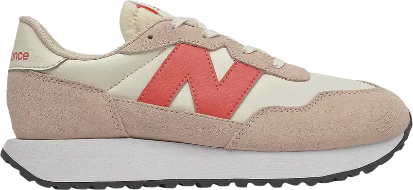  New Balance 237 Big Kid &#039;Oyster Pink Mars Red&#039;