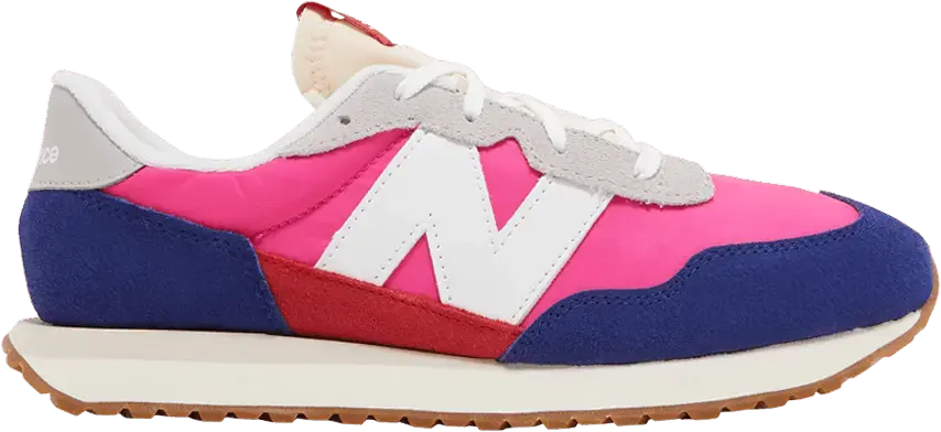  New Balance 237 Big Kid &#039;Victory Blue Exuberant Pink Gum&#039;