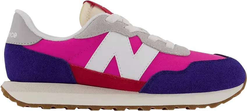  New Balance 237 Bungee Little Kid &#039;Victory Blue Exuberant Pink&#039;