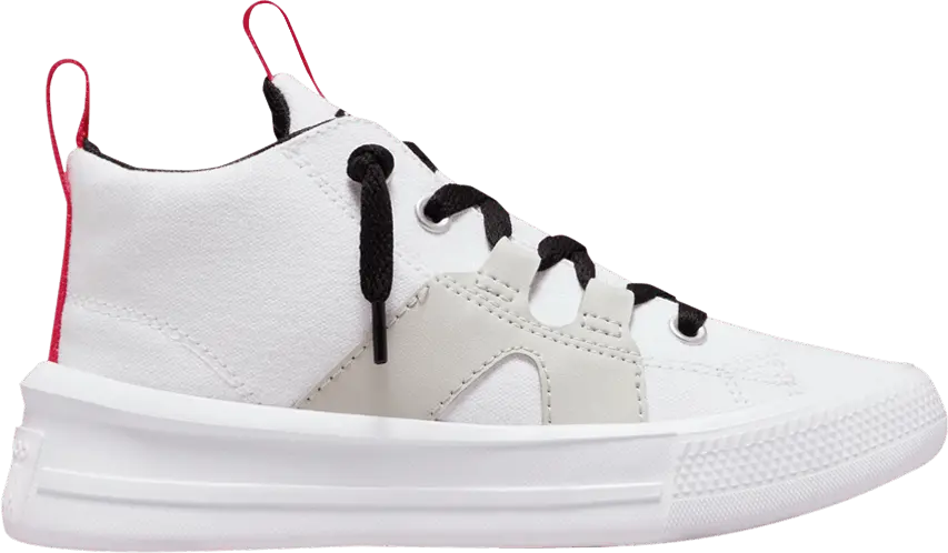  Converse Chuck Taylor All Star Easy-On Mid PS &#039;White University Red&#039;