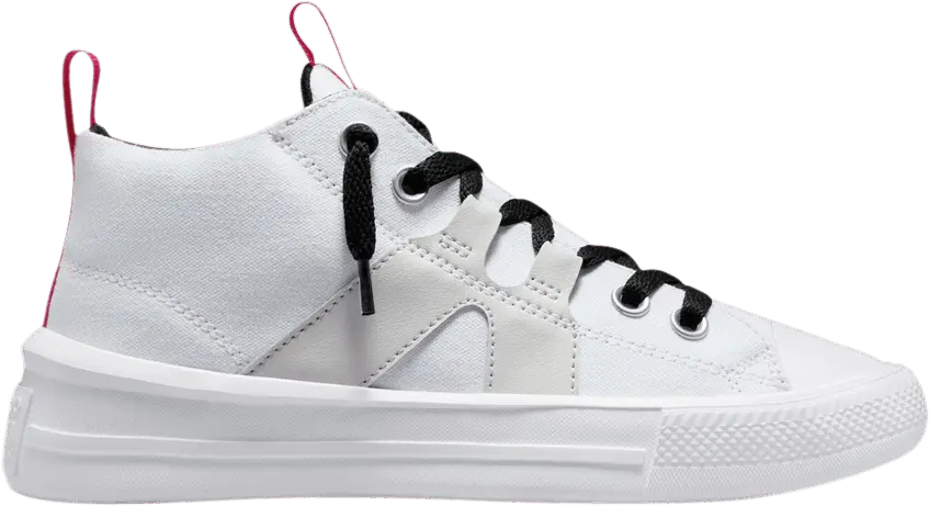  Converse Chuck Taylor All Star Easy-On Mid GS &#039;White University Red&#039;