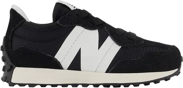  New Balance 327 Toddler &#039;Black White&#039;