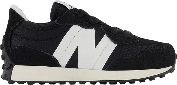  New Balance 327 Toddler Wide &#039;Black White&#039;